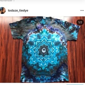 Handmade tie dyed shirt! SOLD